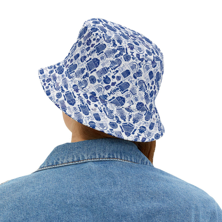 R2 All-Over Print Bucket Hat - Fandom-Made
