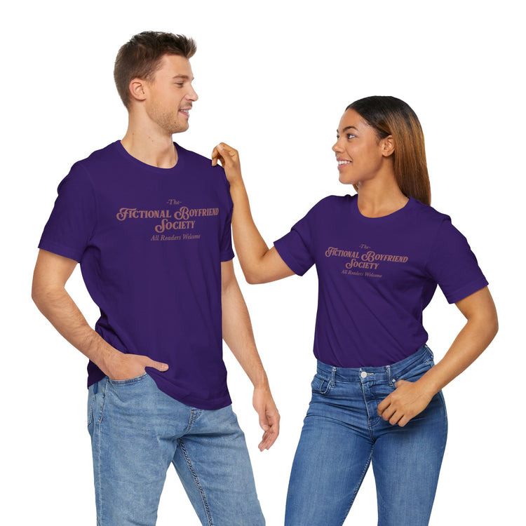 Fictional Boyfriend Society Unisex T-Shirt - Fandom-Made