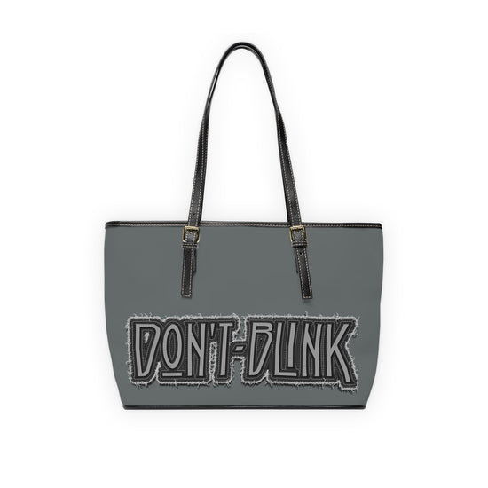 Don't Blink Leather Shoulder Bag - Fandom-Made