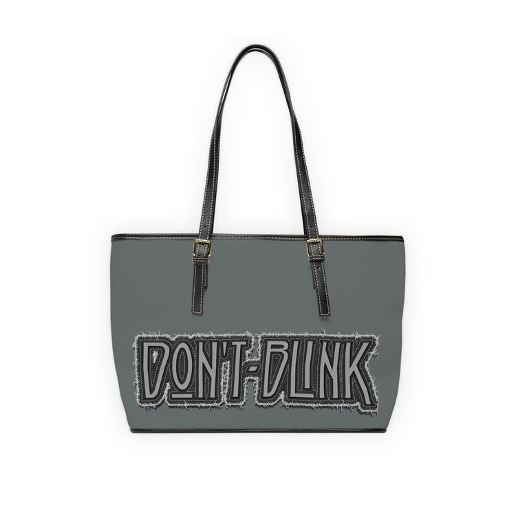 Don't Blink Leather Shoulder Bag - Fandom-Made