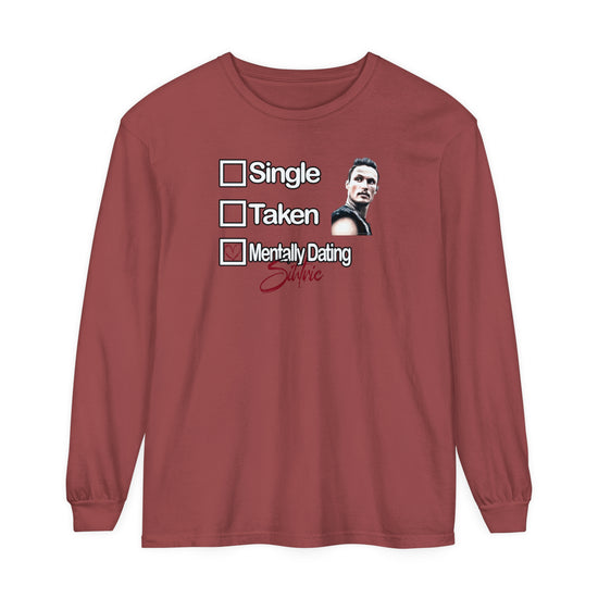 Mentally Dating Sihtric Long Sleeve T-Shirt - Fandom-Made