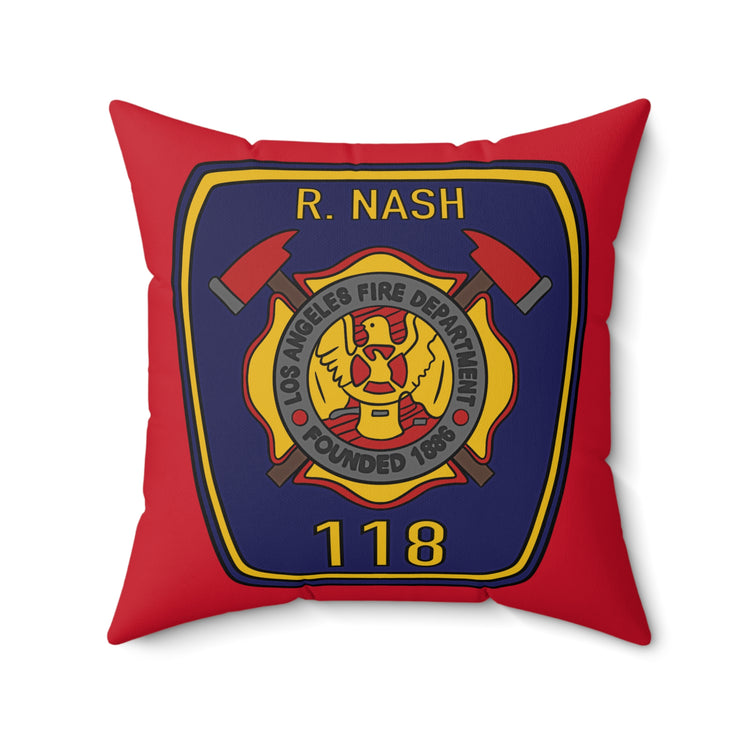 Bobby Nash Square Pillow - Fandom-Made