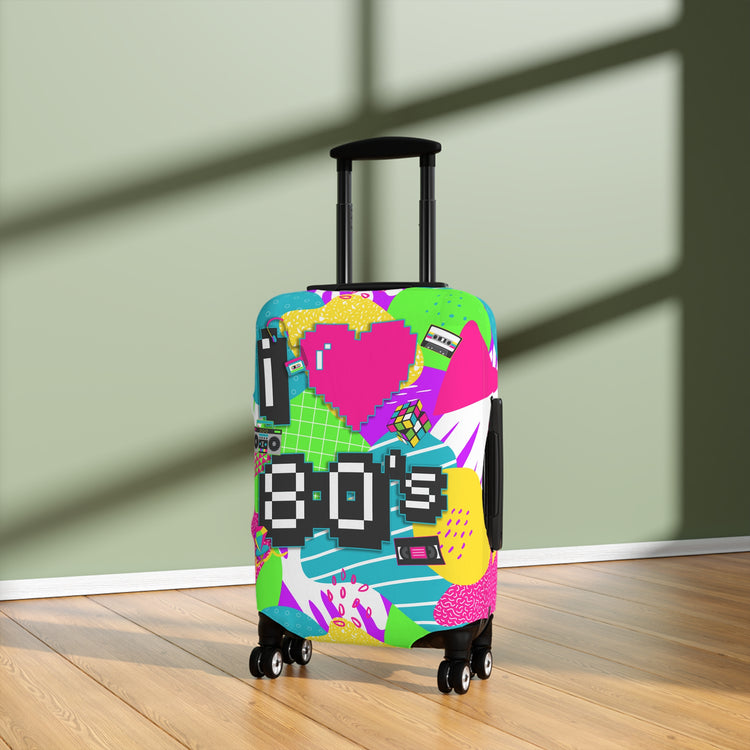 I Love The 80s Luggage Cover - Fandom-Made