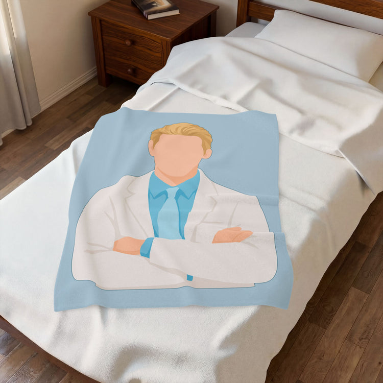 Doctor Cullen Velveteen Plush Blanket