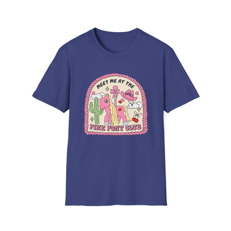 Meet Me At The Pink Pony Club Basic T-Shirt - Fandom-Made