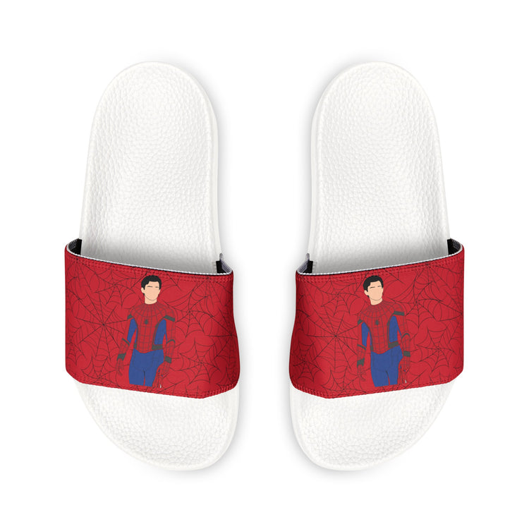 Spider-Man All-Over Print Youth Removable-Strap Sandals - Fandom-Made