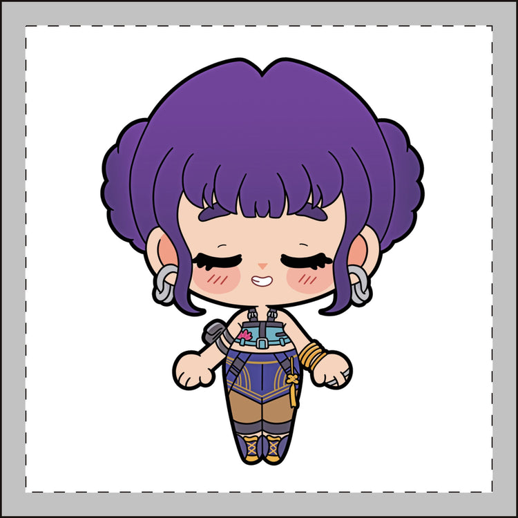 Zoey Mini Plush Keychain