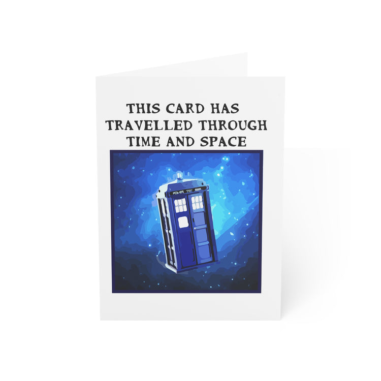 Tardis Birthday Card