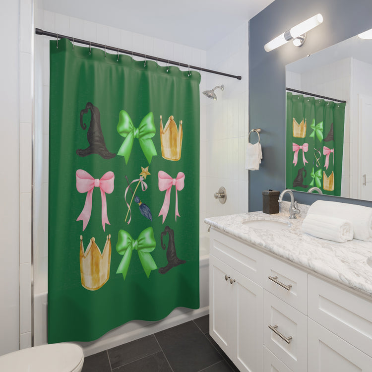 Wicked Coquette Shower Curtain - Fandom-Made