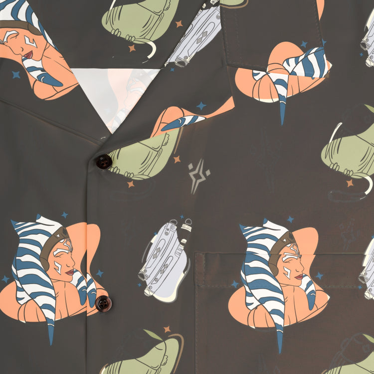 Ahsoka Tano Men's Hawaiian Shirt - Fandom-Made