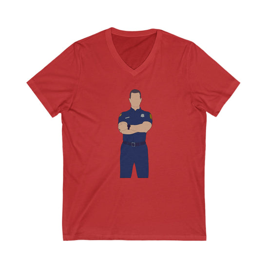 Bobby Nash V-Neck Tee - Fandom-Made