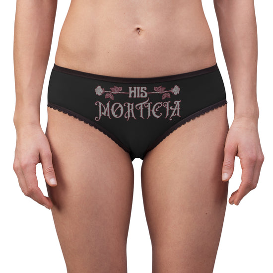 His Morticia Women's Briefs - Fandom-Made