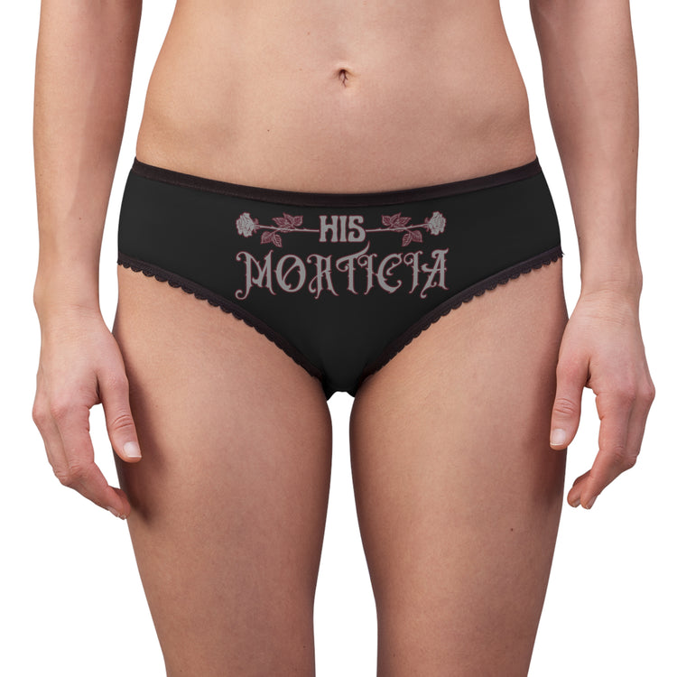 His Morticia Women's Briefs - Fandom-Made