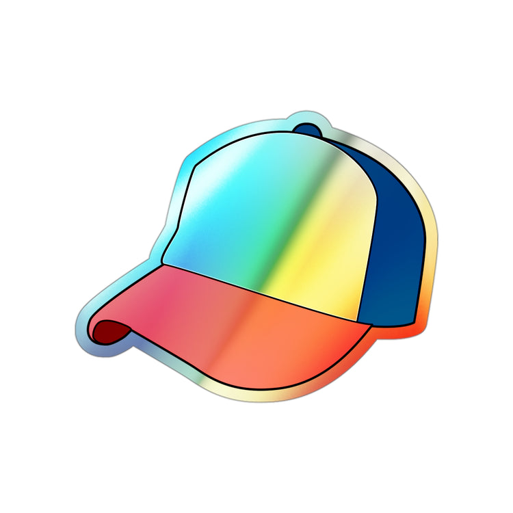 Dustin's Hat Holographic Sticker