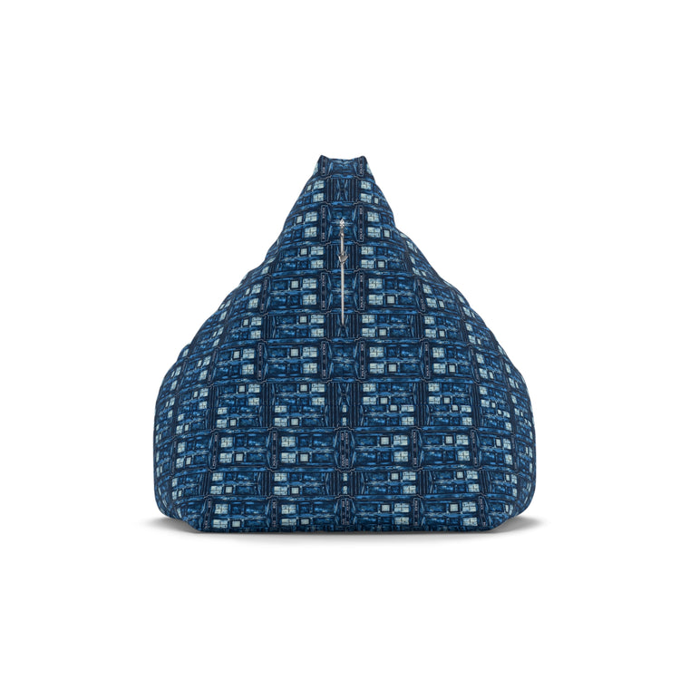 Tardis All-Over-Print Bean Bag Chair Cover - Fandom-Made