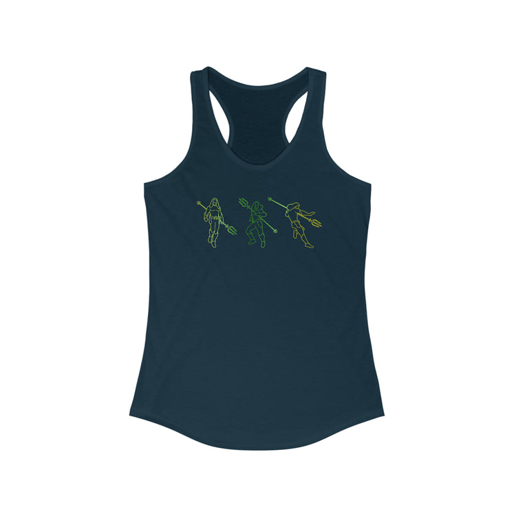 AquaMan Women's Racerback Tank - Fandom-Made