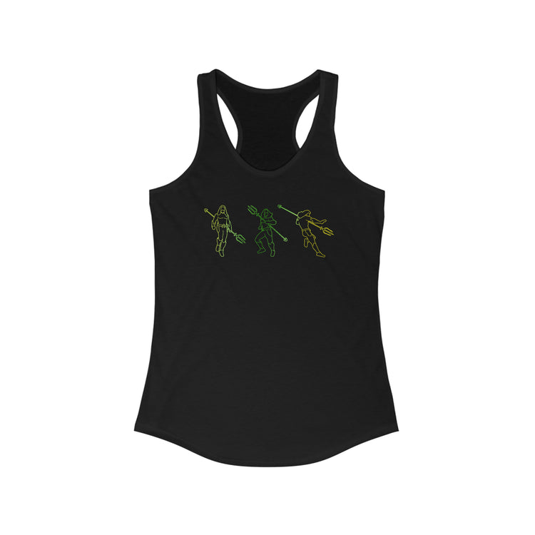 AquaMan Women's Racerback Tank - Fandom-Made