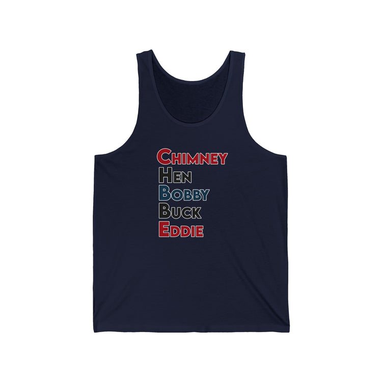 9-1-1 Names Unisex Tank Top - Fandom-Made