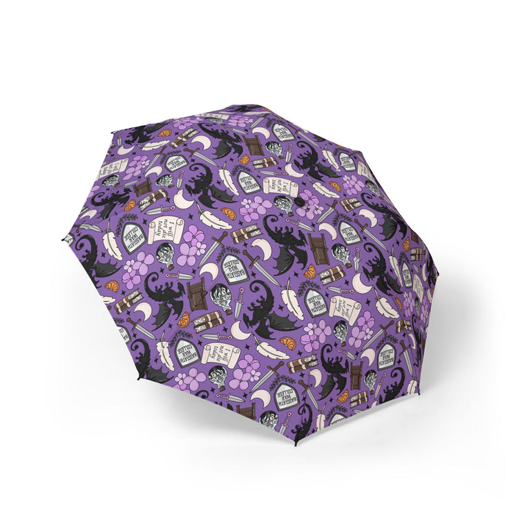 Fourth Wing Collage Umbrella - Fandom-Made