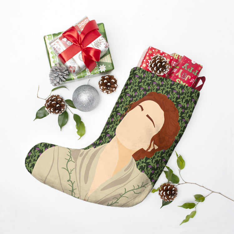 Brianna MacKenzie Christmas Stocking - Fandom-Made
