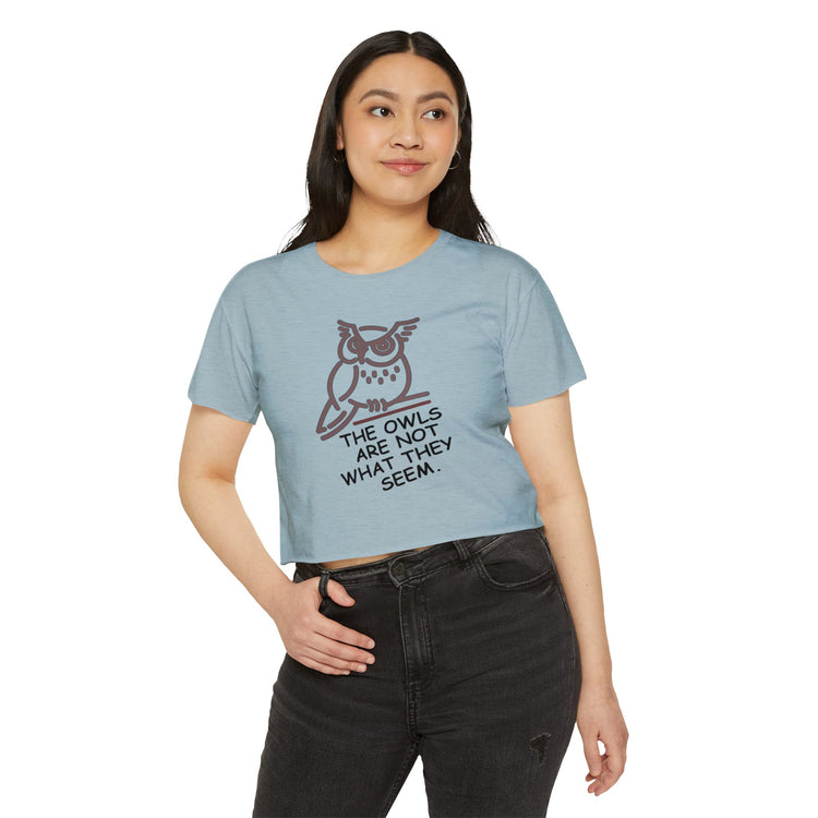 The Owls Crop Top - Fandom-Made