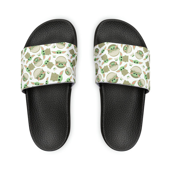 Grogu All-Over Print Youth Slides - Fandom-Made