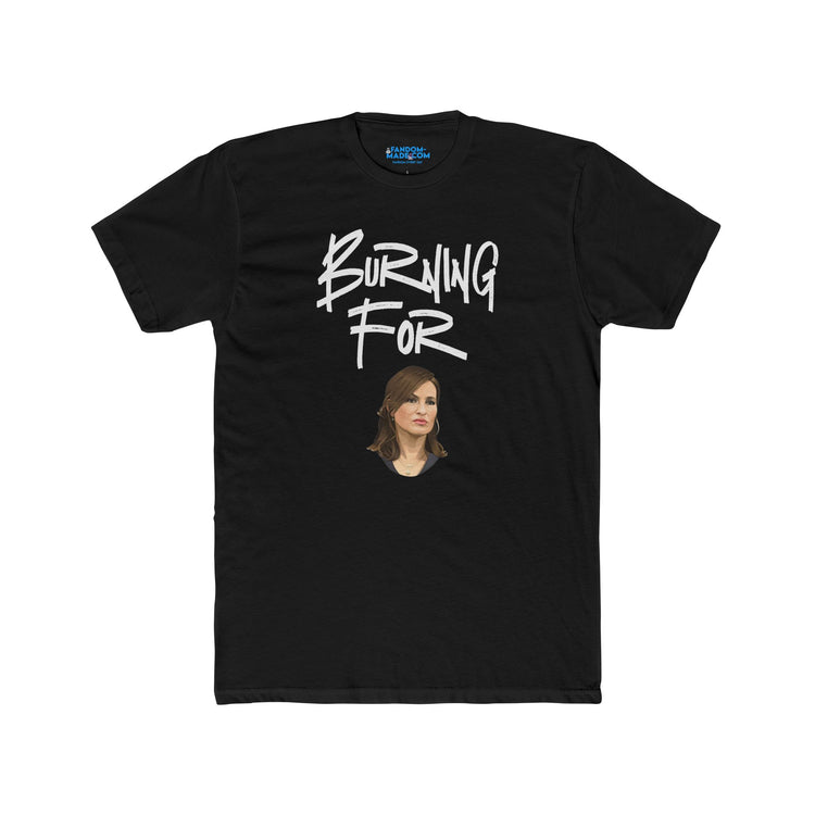 Burning For Benson Men’s Fitted T-Shirt - Fandom-Made