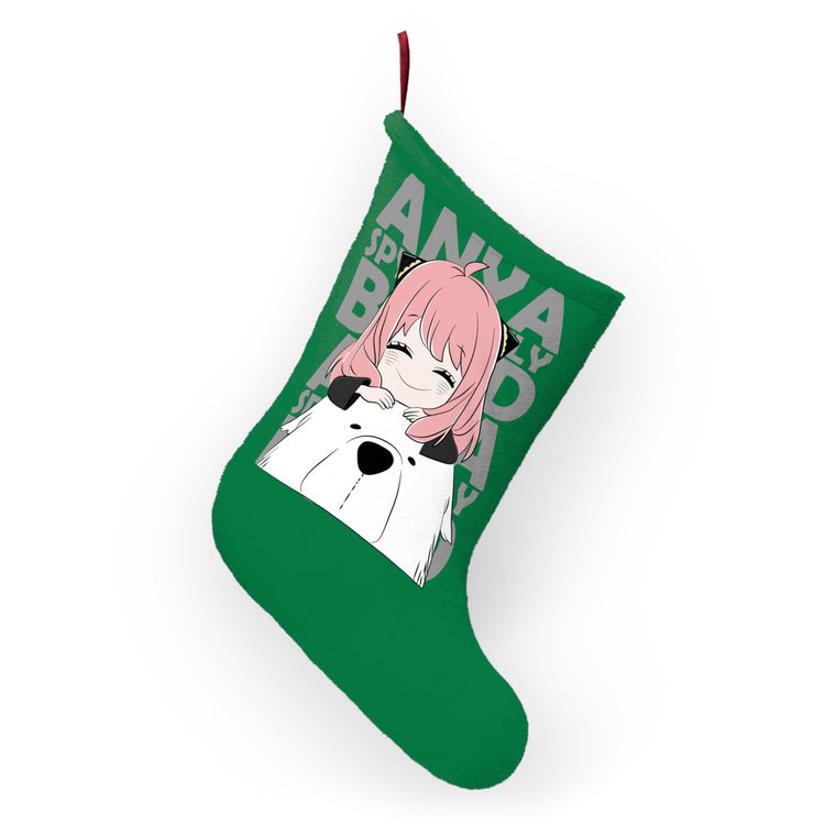 Anya Forger and Bond Christmas Stocking - Fandom-Made