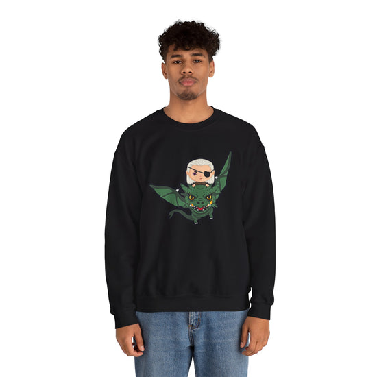 Aemond and Vhager Unisex Crew Neck Sweatshirt - Fandom-Made