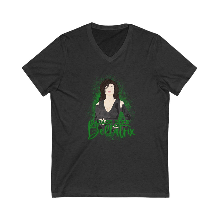 Bellatrix Lestrange V-Neck Tee - Fandom-Made