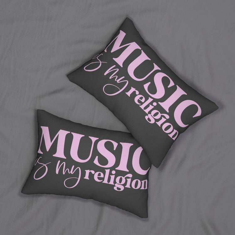 Music Is My Religion Pillow