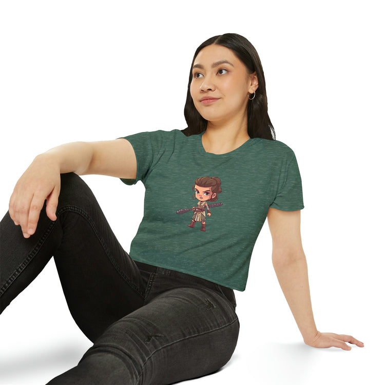 Rey Skywalker Women's Festival Crop Top - Fandom-Made