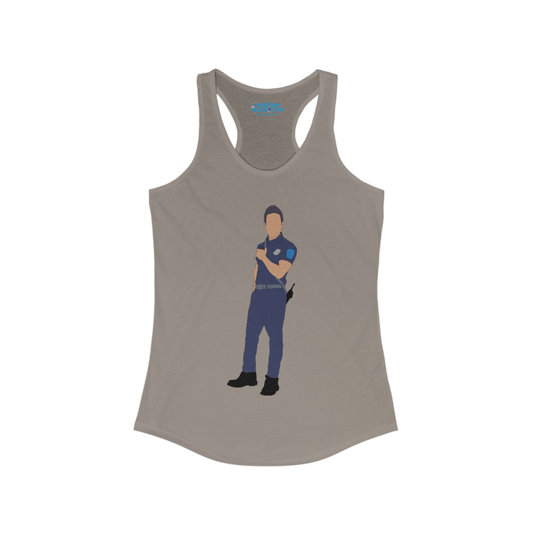 Chimney Han Women's Racerback Tank - Fandom-Made