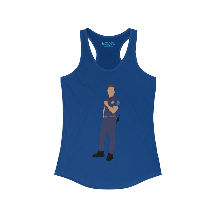 Chimney Han Women's Racerback Tank - Fandom-Made