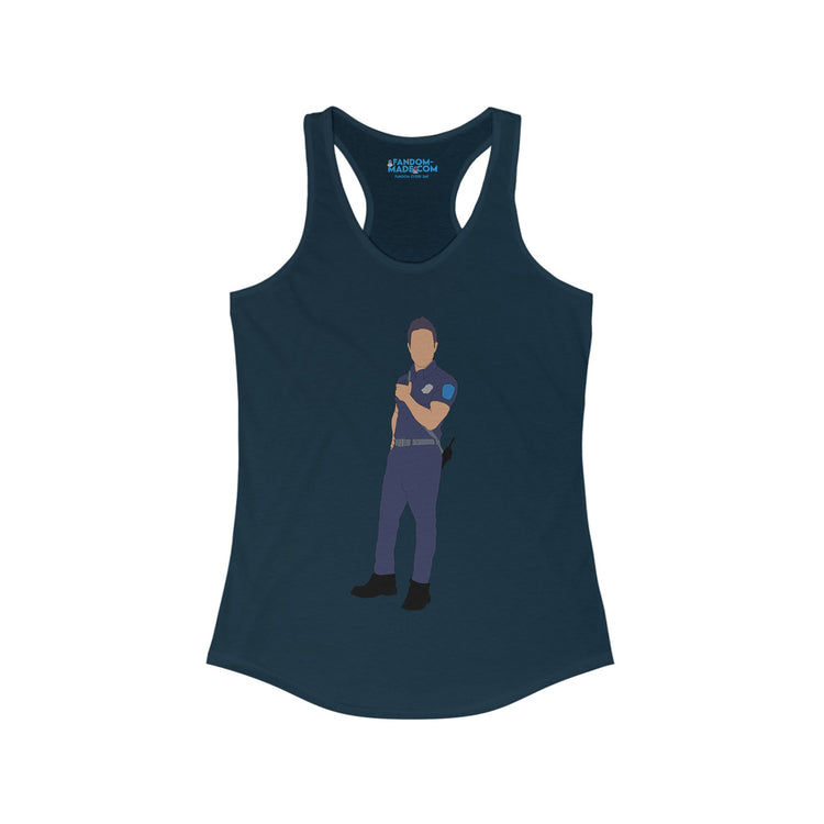 Chimney Han Women's Racerback Tank - Fandom-Made