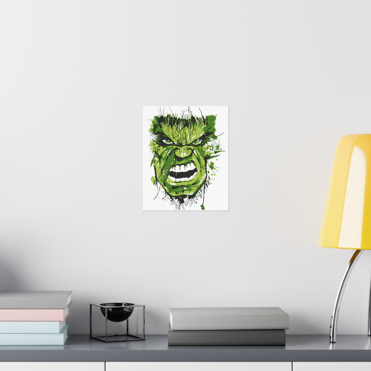 Hulk Face Poster