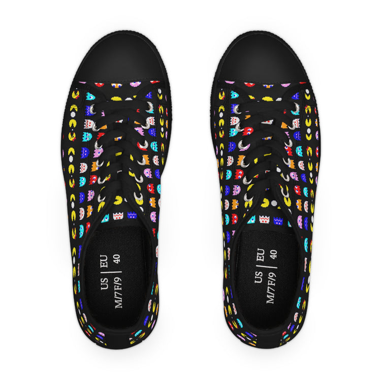 PacMan Women's Low Top Sneakers - Fandom-Made