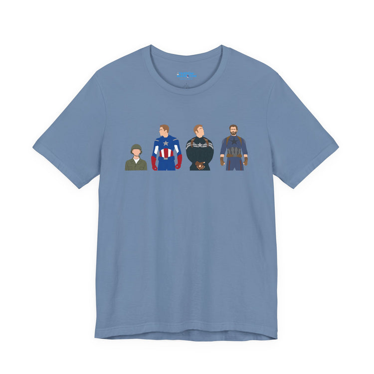 Steve Rogers Captain America Unisex T-Shirt - Fandom-Made