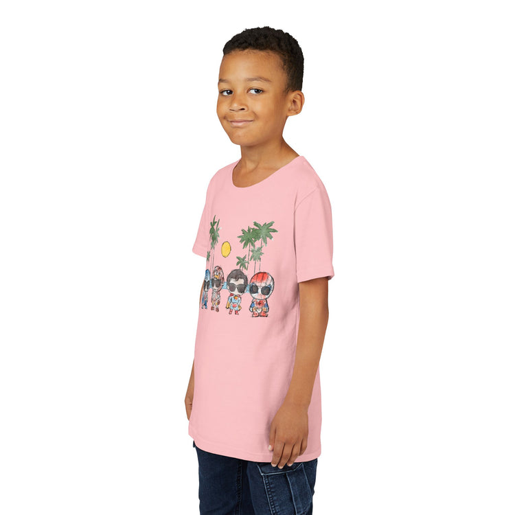 Summertime Heroes Youth Tee - Fandom-Made