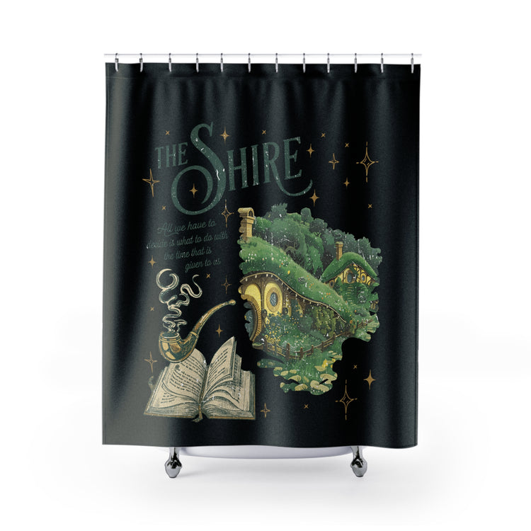 The Shire Shower Curtain - Fandom-Made