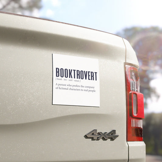 Booktrovert Car Magnets - Fandom-Made