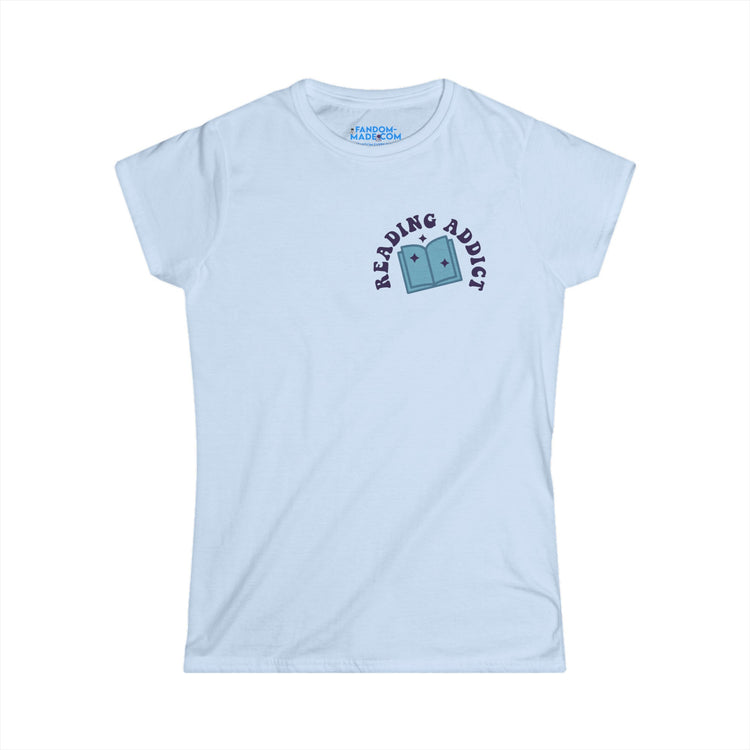 Reading Addict Women's Fit T-Shirt - Fandom-Made