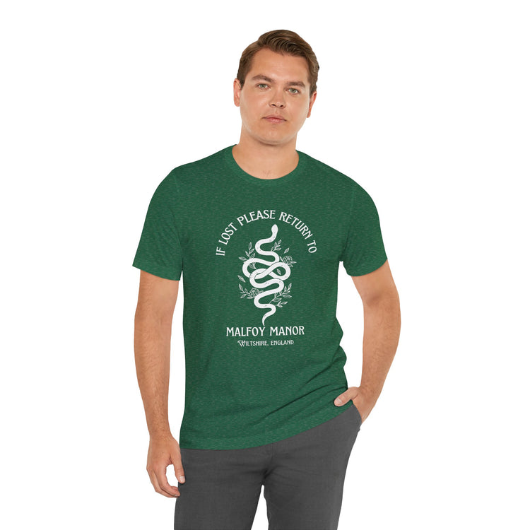 If Lost Return To Malfoy Manor T-Shirt - Fandom-Made