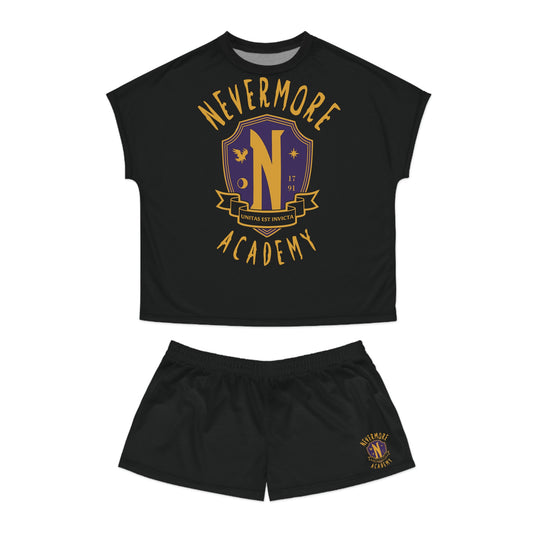 Nevermore Academy Women's Short Pajama Set - Fandom-Made