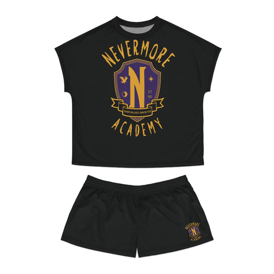 Nevermore Academy Women's Short Pajama Set - Fandom-Made