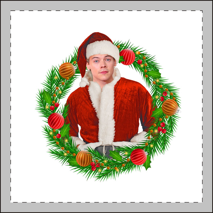 Harry Claus Mini Plush Keychain