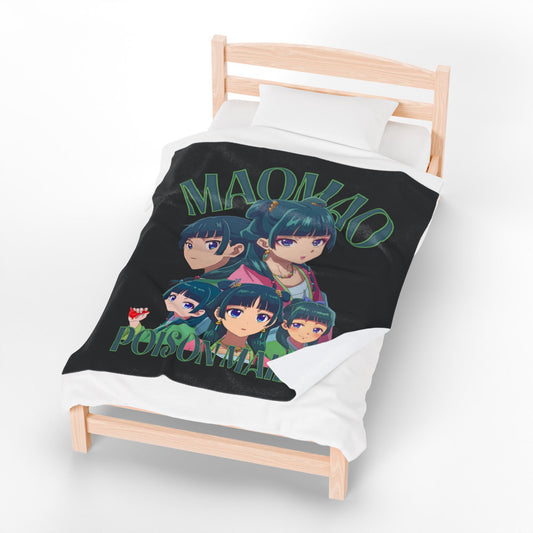 Poison Maiden Velveteen Plush Blanket - Fandom-Made