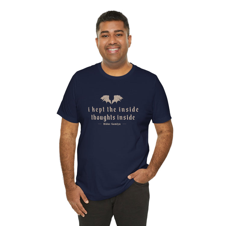 Thoughts Inside Unisex T-Shirt - Fandom-Made