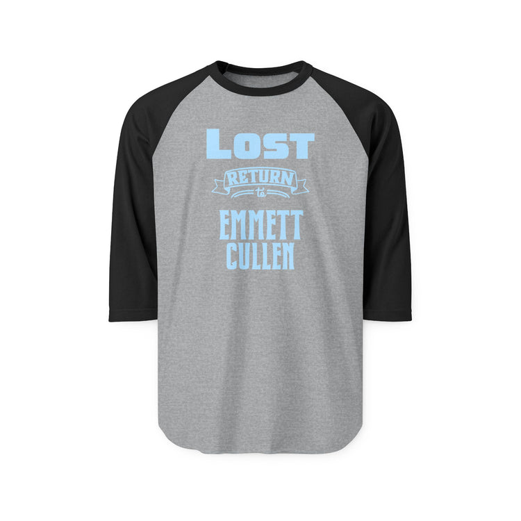 Lost Return To Emmett Cullen 3/4 Raglan Shirt - Fandom-Made