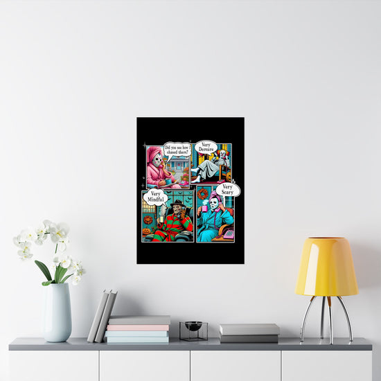 Very Demure Very Mindful Very Scary Poster - Fandom-Made